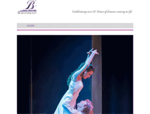 Tablet Screenshot of beniciaballet.org